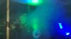 This one is a terrible photo, but I left it in because 
					 it's funny.<br /><br />He's in there somewhere...